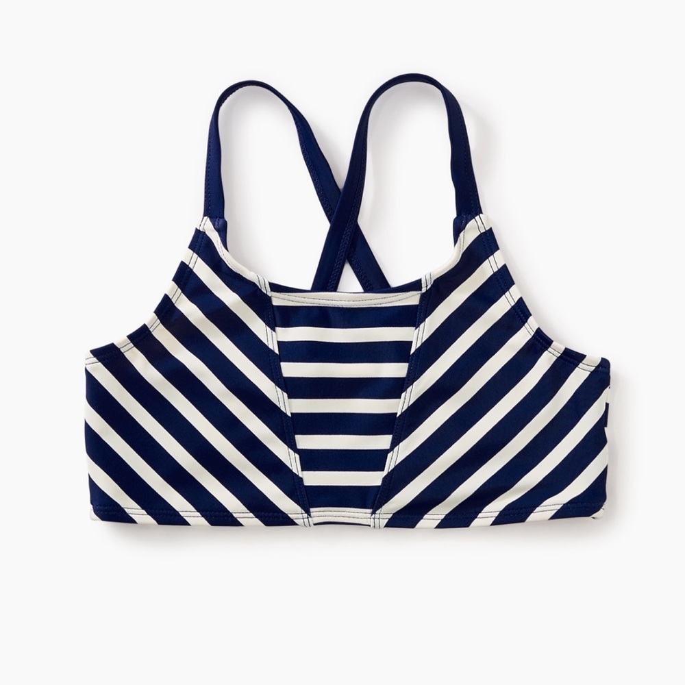 NWT | Tea Collection Striped UPF 40+ Bikini Top